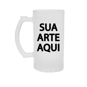 Caneca Chopp Vidro Fosco VIDRO     